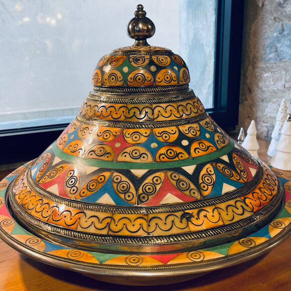 Grand tajine marocain - Abysse Galerie Boutique Morges