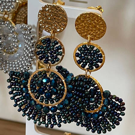 Boucles d'oreilles - Santibé - Abysse Galerie Boutique Morges