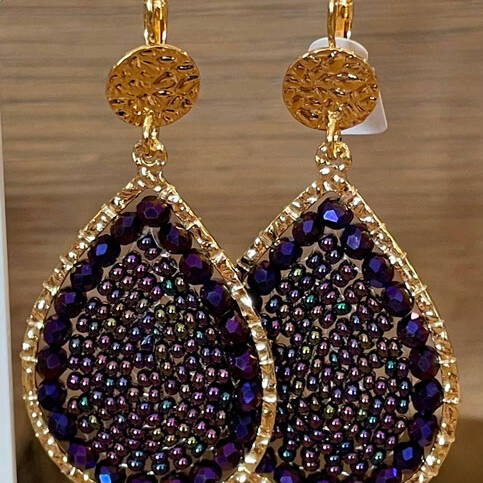 Boucles d'oreilles - Santibé - Abysse Galerie Boutique Morges