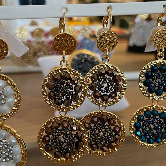 Boucles d'oreilles - Santibé - Abysse Galerie Boutique Morges